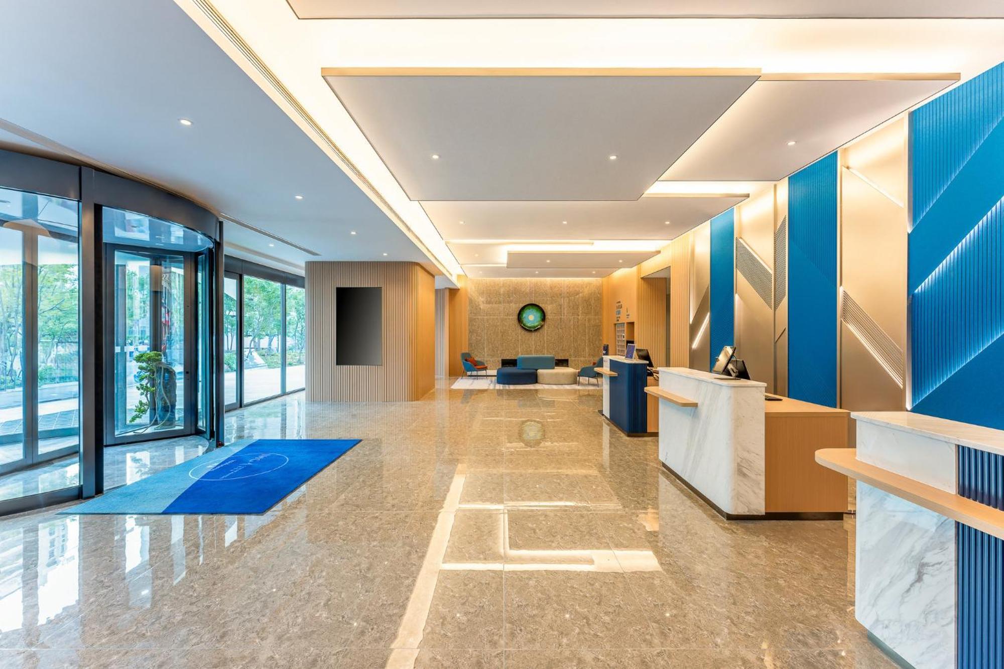 Holiday Inn Express Taizhou City Center By Ihg Exterior foto